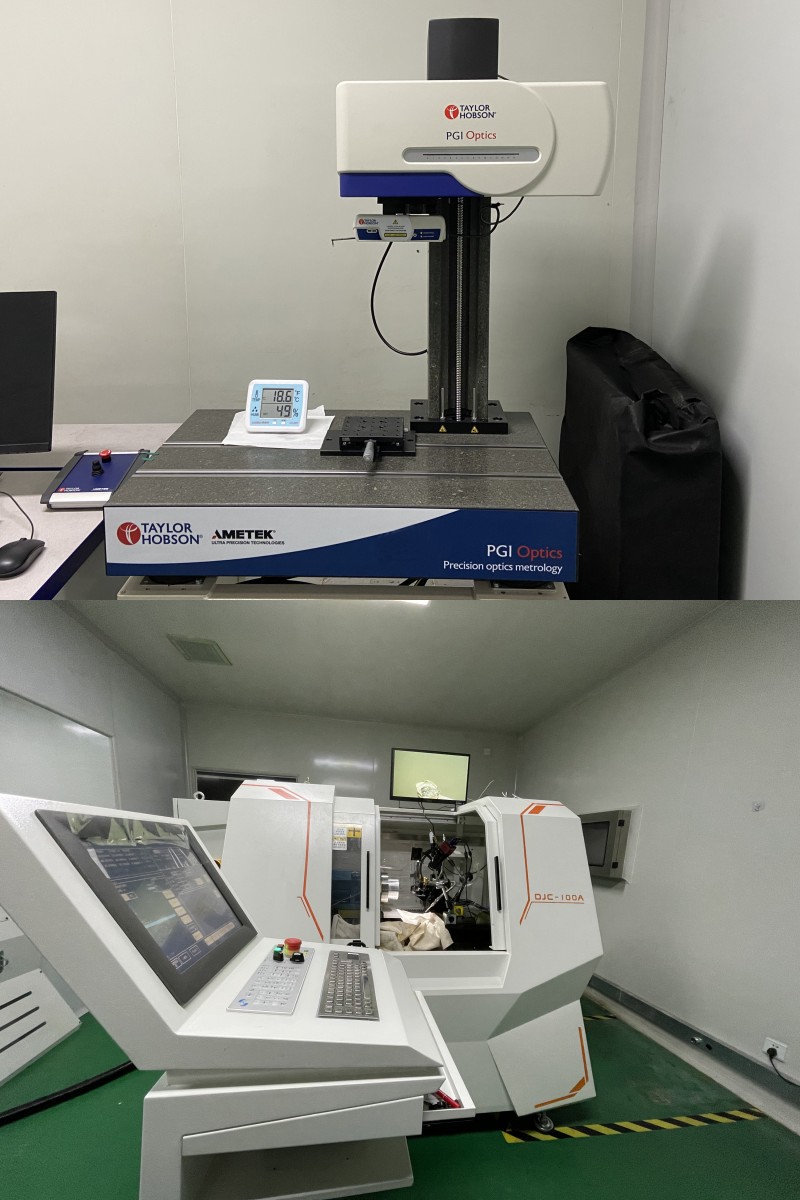 pictures of lithium fluoride aspheric lens polishing equipment