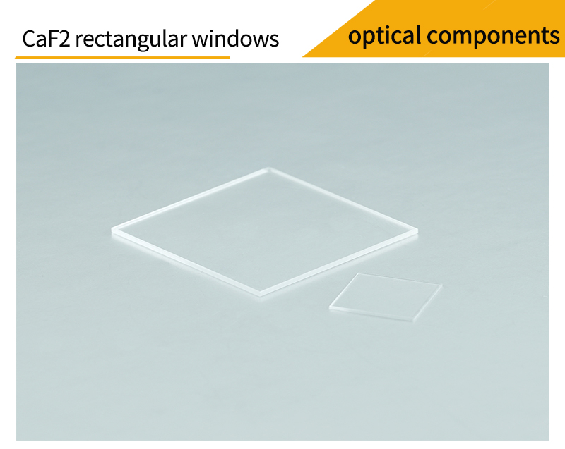 Pictures of calcium fluoride rectangular windows