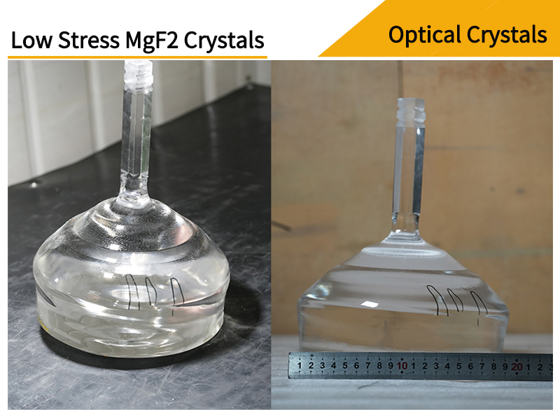 Pictures of low stress magnesium fluoride 